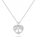Brilio Silver Matching Silver Tree of Life Necklace NCL152W Brilio Silver Matching Silver Tree of Life Necklace NCL152W