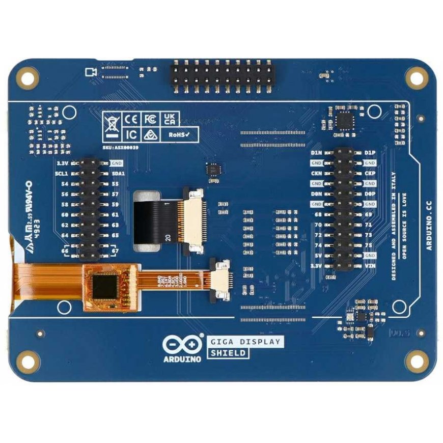 Giga Screen Shield – 3.97 inch Touch Screen Overlay – Arduino ASX00039 – 2