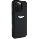 Case Aston Martin HC Leather Victory Design Apple iPhone 16 Pro Max black