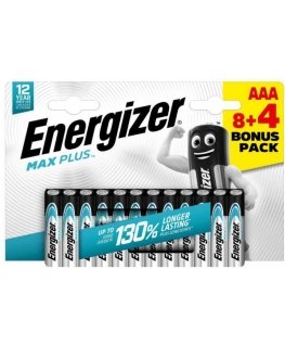 Energizer MAX Plus - AAA/12 pcs - 8 4 free