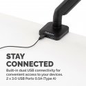 Fellowes Platinum Series 8043301 подставка / крепление для мониторов 101,6 cm (40") Стол Черный