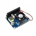 Power over Ethernet HAT (B), 802.3af PoE and network adapter for Raspberry Pi 3B+/4B, Waveshare 18014 Power over Ethernet HAT (B), 802.3af PoE and network adapter for Raspberry Pi 3B+/4B, Waveshare 18014