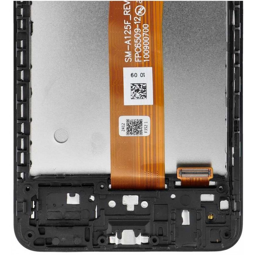NCC LCD-näyttö SAMSUNG 12S A127 F/U/M OEM -puhelimelle kehyksellä – 3