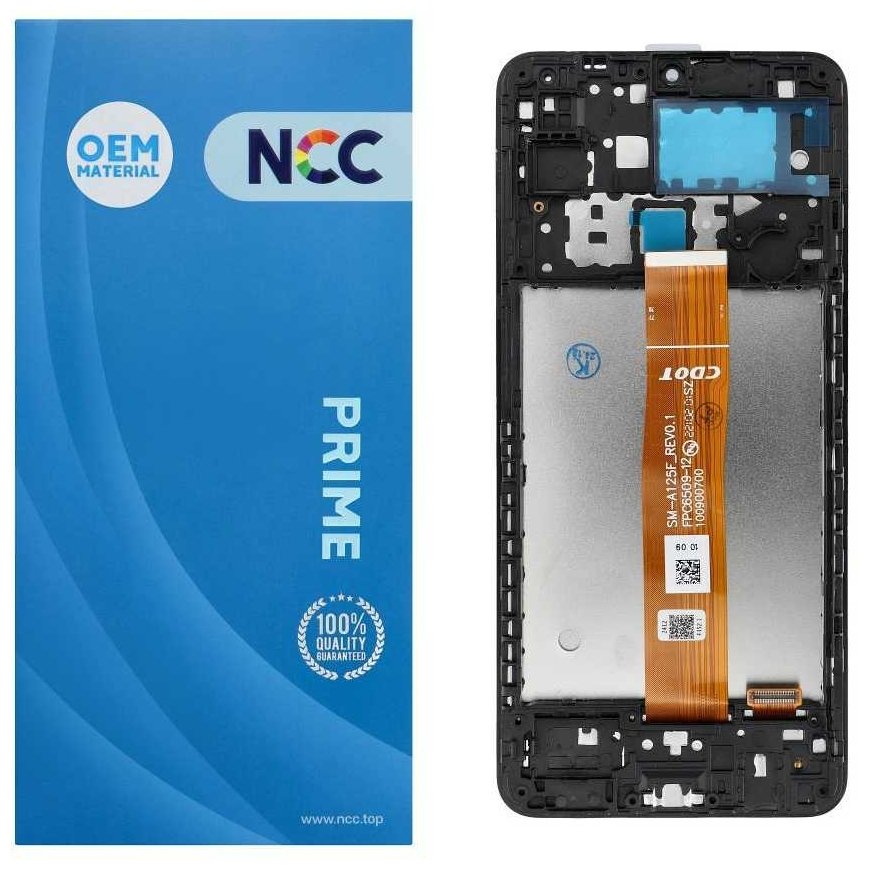 NCC LCD ekranas, skirtas SAMSUNG 12S A127 F/U/M OEM su rėmeliu – 5