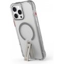 Dėklas „Skinarma Helix“ titano spalvos magnetinis įkrovimo stovas, skirtas „Apple iPhone 16 Pro“ telefonui. Dėklas „Skinarma Helix“ titano spalvos magnetinis įkrovimo stovas, skirtas „Apple iPhone 16 Pro“ telefonui.