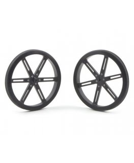 Pololu wheels 90x10mm black - 2 pieces