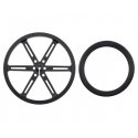 Pololu wheels 90x10mm black - 2 pieces Pololu wheels 90x10mm black - 2 pieces