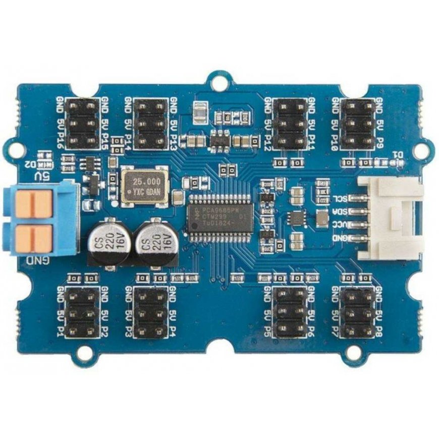 Seeed Studio Grove, PCA9685, 16-channel servo controller, 12-bit PWM I2C – 2
