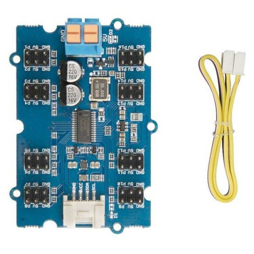 Seeed Studio Grove, PCA9685, 16-channel servo controller, 12-bit PWM I2C – 3