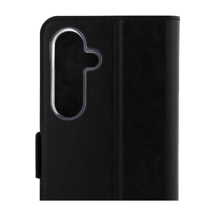 Wave BookCase - protective case, Samsung Galaxy S24 FE, black – 3