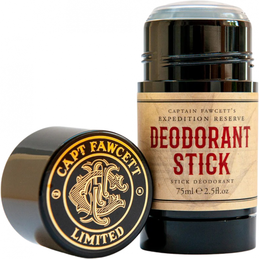Captain Fawcett Expedition Reserve Deodorant Stick Apply deodorant for men, 75 ml