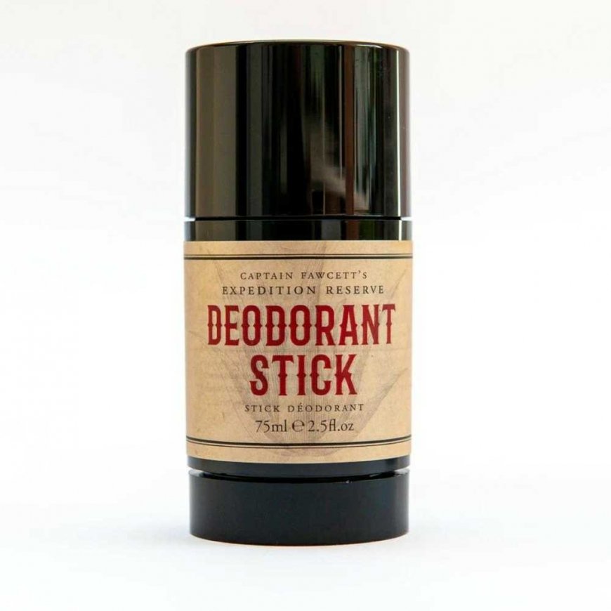 Captain Fawcett Expedition Reserve Dezodorantas Stick Tepamas dezodorantas vyrams, 75 ml – 2