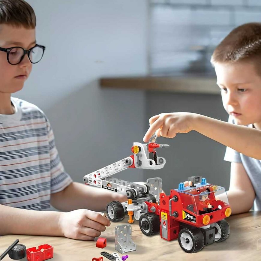 WOOPIE Creator City Fire Brigade Building Kit – 2