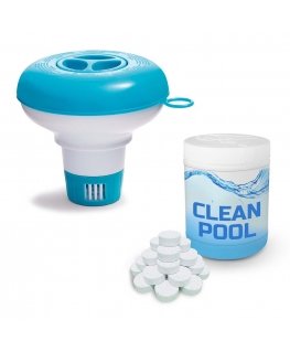 Intex Floating Chemical Dispenser + 0.5kg Multi-Purpose Tablets