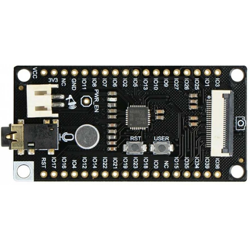 Camera and Audio Media Board – FireBeetle Caps – Audio Module Included with OV7725 Camera – For ESP32 – DFRobot DFR0498 – 2
