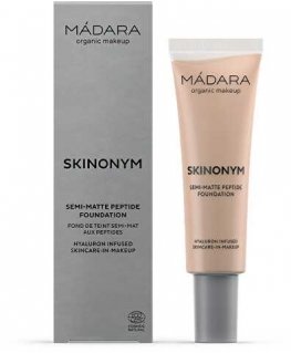 MÁDARA Semi-Matte Peptide Foundation 30 ml Stone foundation