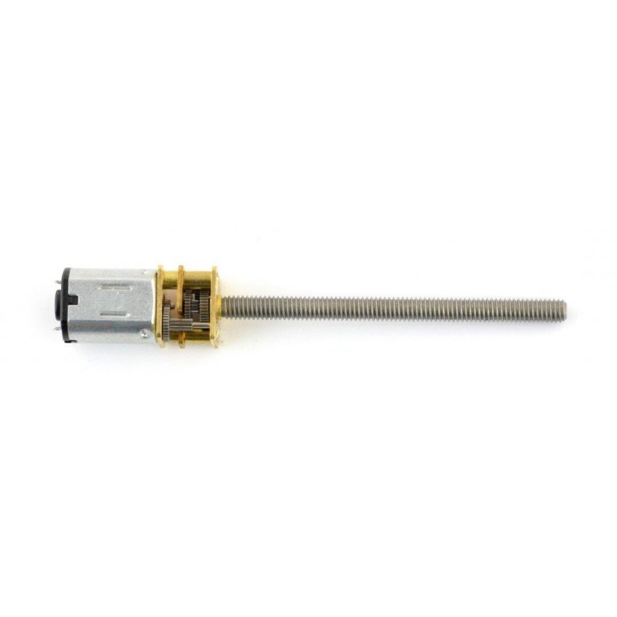 Dfrobot Micro Metallinen Tasavirtamoottori kierteitetyllä akselilla (6 V 150 rpm M4 x 55) – 2