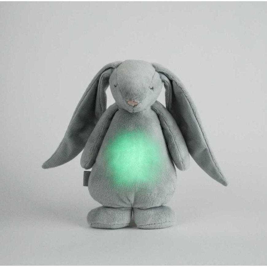 Moonie The Humming Friend 2.0 -nukahtamista helpottava unipupu, harmaa – 2