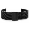 Pacific M8 bracelet - HQ mesh - black 20mm