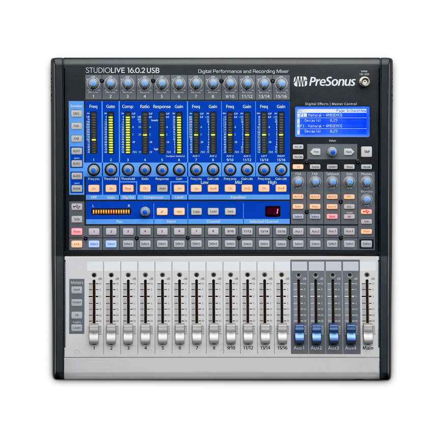 PreSonus StudioLive Mixer 16.0.2 USB