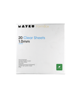 Mayku FormBox transparent 1.0mm sheets - 20 pcs