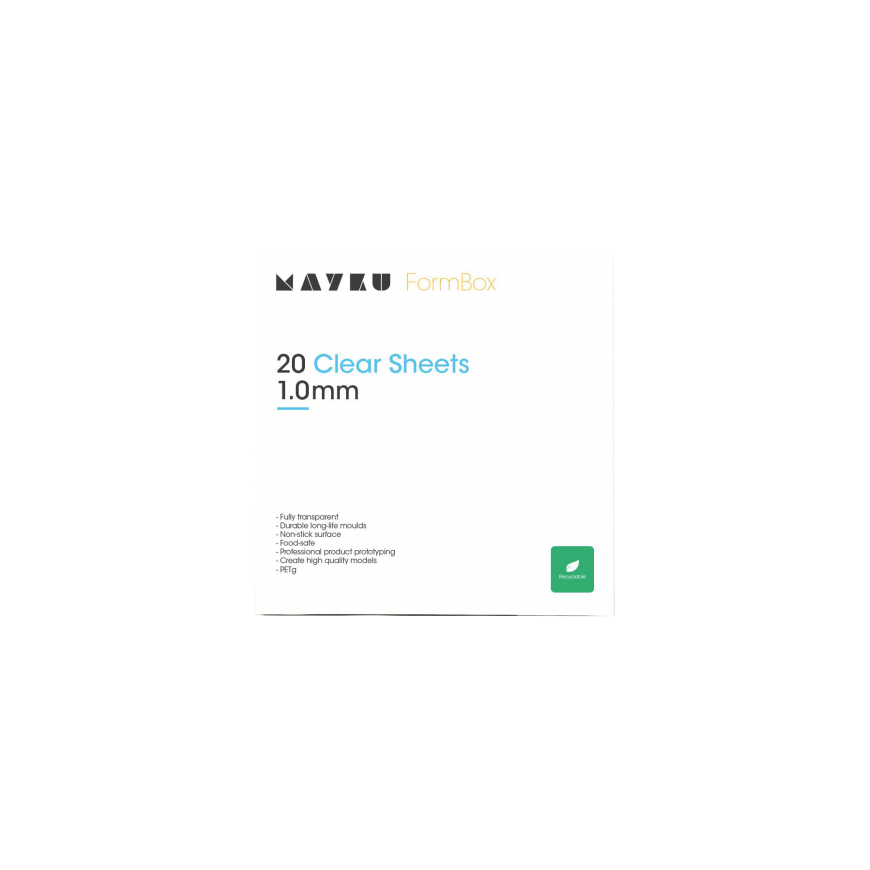 Mayku FormBox transparent 1.0mm sheets - 20 pcs – 3