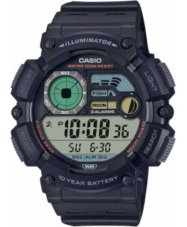 Miesten rannekello CASIO Digital Moonphase WS-1500H-1A + LAATIKKO