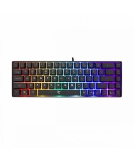 White Shark RONIN Black tastatūra Universāls USB QWERTY Angļu Melns