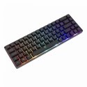 White Shark RONIN Black tastatūra Universāls USB QWERTY Angļu Melns White Shark RONIN Black tastatūra Universāls USB QWERTY Angļu Melns