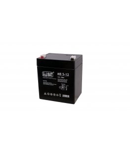 MegaBat MB 5-12 UPS akumuliatorius Rūgštinis akumuliatorius (VRLA) 12 V 5 Ah