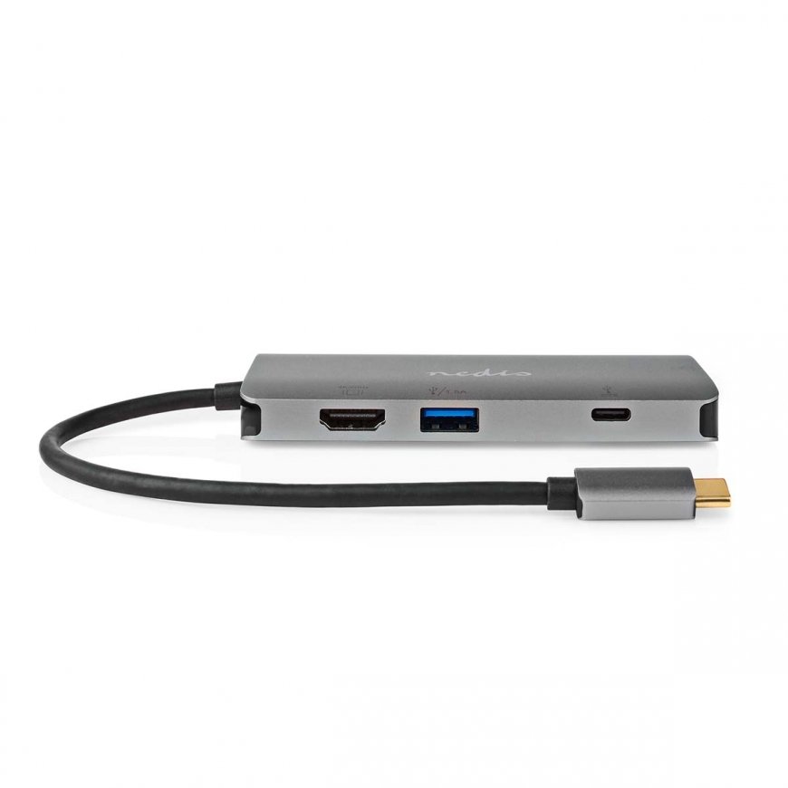 Nedis CCBW64240AT02 laptop dock/port replicator USB 3.2 Gen 1 (3.1 Gen 1) Type-C Anthracite – 2