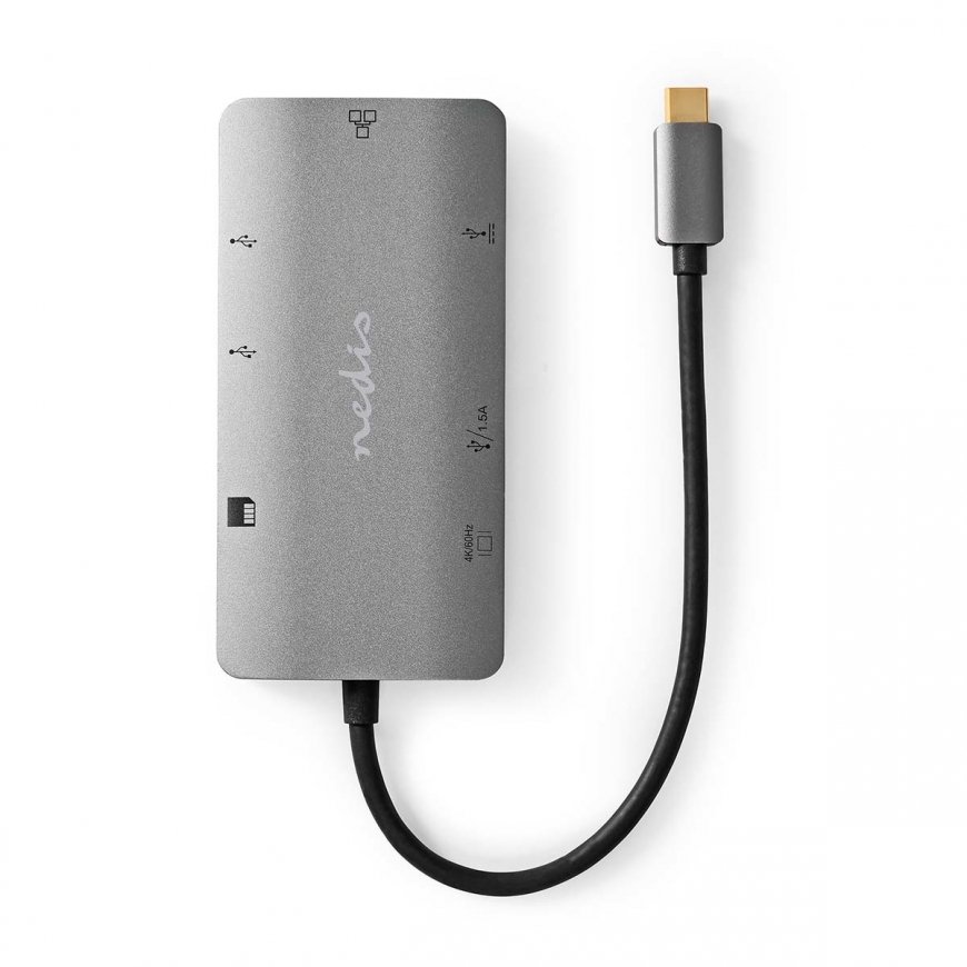 Nedis CCBW64240AT02 laptop dock/port replicator USB 3.2 Gen 1 (3.1 Gen 1) Type-C Anthracite – 5