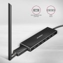 Axagon HUE-F7A 7x USB 3.2 Gen 1 ALU FLAT hub micro power IN 1m USB-A USB 3.2 Gen 1 (3.1 Gen 1) Type-