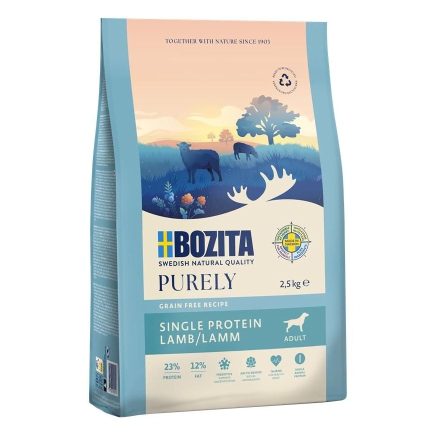 Bozita 9117384 dogs dry food 2.5 kg Adult Lamb