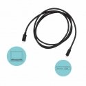 i-tec TB3CBL150CM „Thunderbolt“ kabelis 1,5 m 40 Gbit/s Juoda i-tec TB3CBL150CM „Thunderbolt“ kabelis 1,5 m 40 Gbit/s Juoda