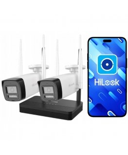 HiLook IKS-2044BH Easylink Wi-Fi 6 Bevielis Vaizdo Komplektas 4M