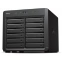 Synology DX1222 cieto disku uzglabāšanas sistēma HDD/SSD korpuss Melns 2.5/3.5" Synology DX1222 cieto disku uzglabāšanas sistēma HDD/SSD korpuss Melns 2.5/3.5"