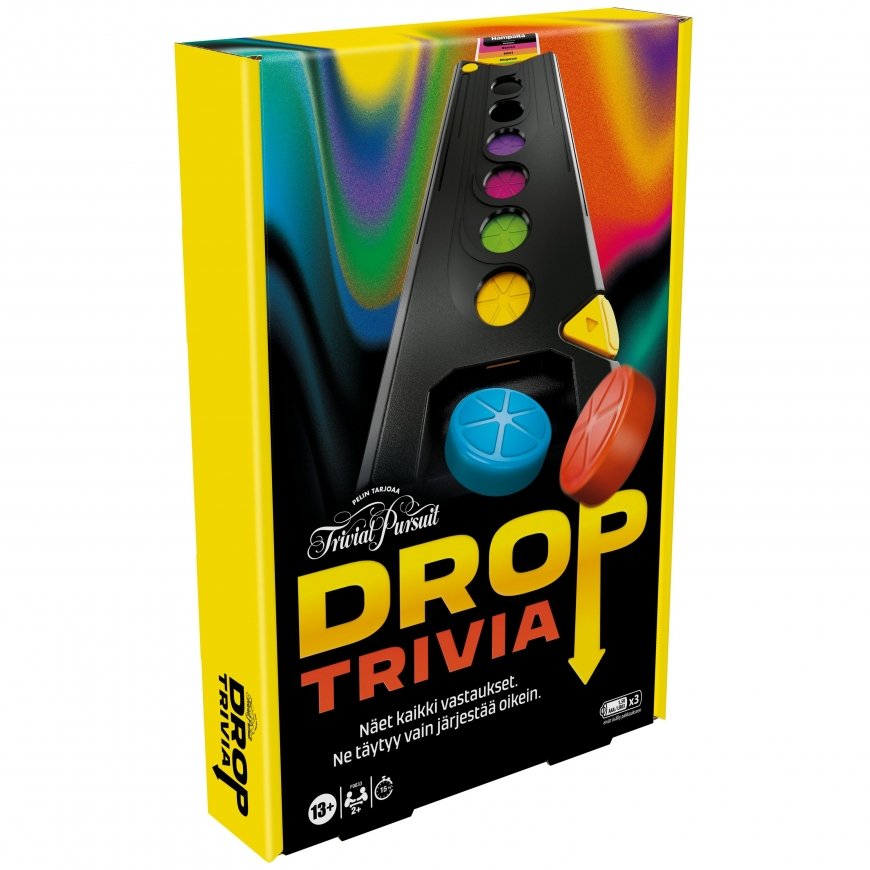 Trivial Pursuit board game Drop Trivia Game (in finnish language) – 2