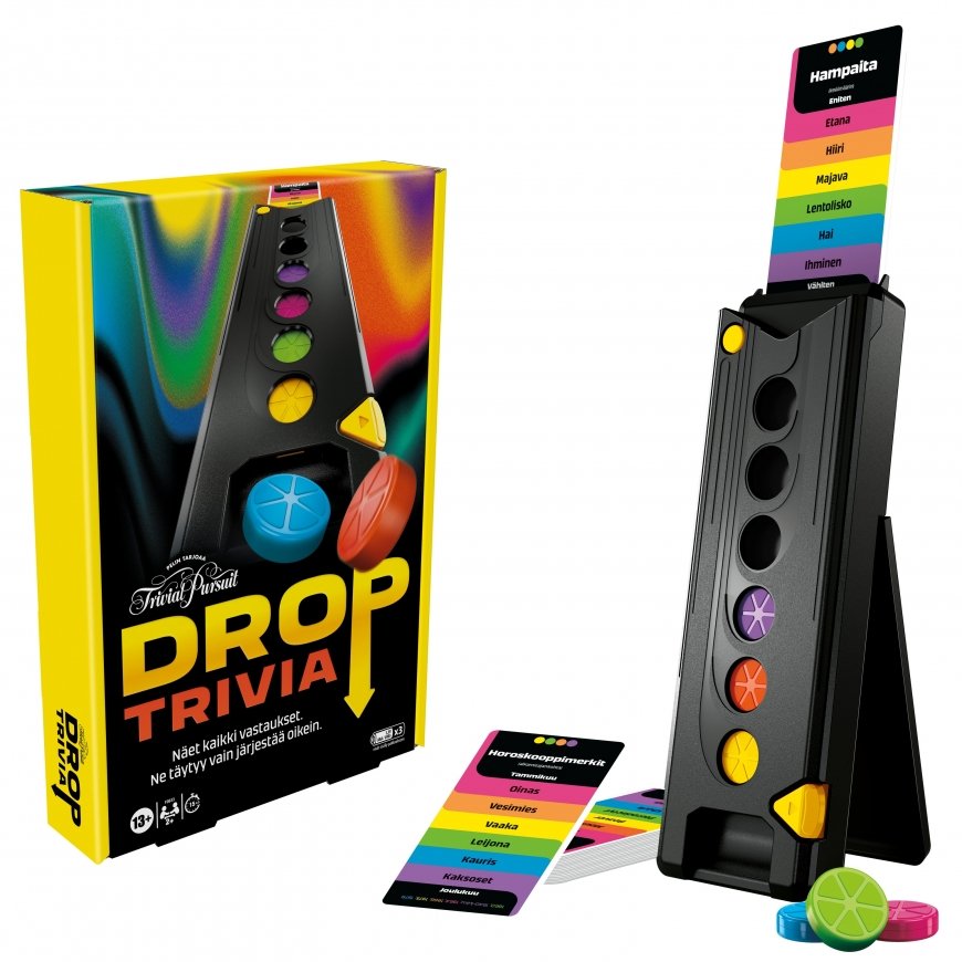 TRIVIAL PURSUIT Drop Triviapeli (suomenkielinen) – 4