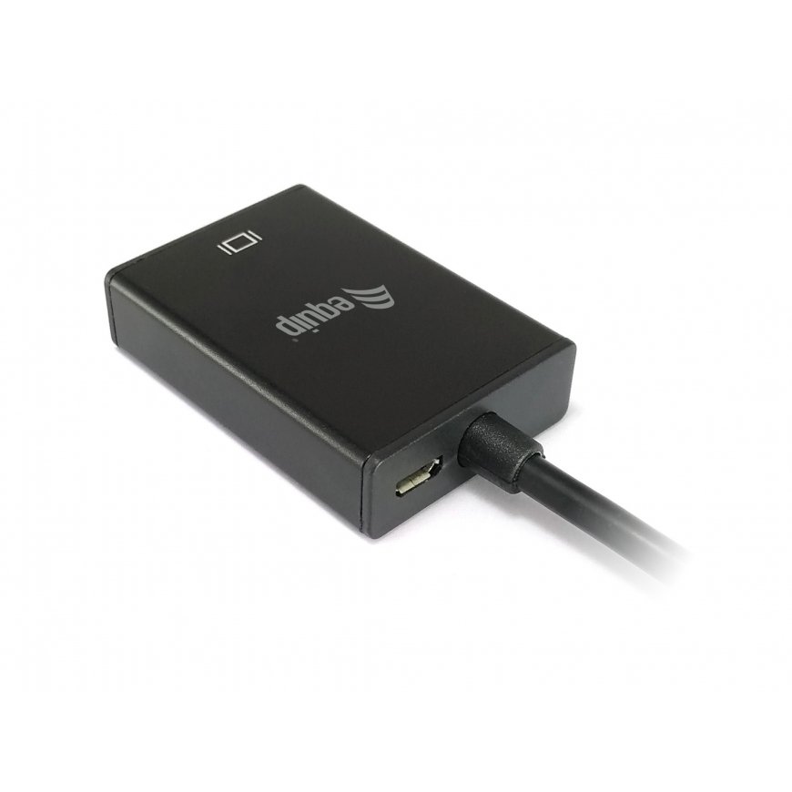 Equip 119038 videokaabliadapter 0,2 m VGA (D-Sub) + 3.5mm DVI-D + USB Must – 5