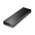 Zyxel GS-1900-24 v2 Valdomas L2 Gigabit Ethernet (10/100/1000) 1U Juoda Zyxel GS-1900-24 v2 Valdomas L2 Gigabit Ethernet (10/100/1000) 1U Juoda