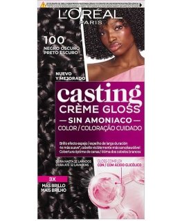 L'Oreal CASTING CREME GLOSS 100-Dark Black 180 ml