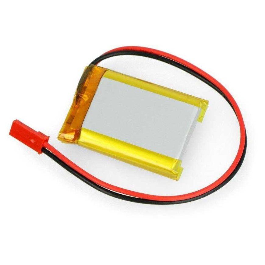 Akyga 1000mAh 1S 3.7V Li-Pol battery - 40x30x8 mm
