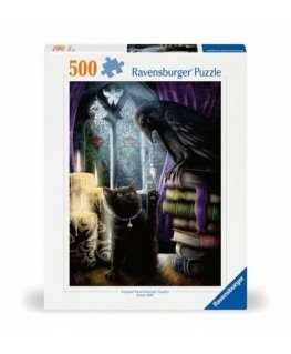Dėlionė Ravensburger Havran a kočka ve věži