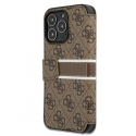 GUBKP13L4GDBR Guess PU 4G Printed Stripe Book Case for iPhone 13 GUBKP13L4GDBR Guess PU 4G Printed Stripe Book Case for iPhone 13