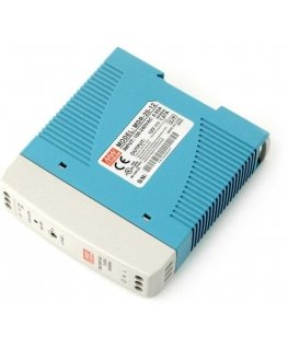 Maitinimo šaltinis Mean Well MDR-20-12 montuojamas ant DIN bėgio 12V 1.67A 20W