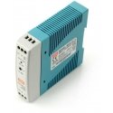 Virtalähde Mean Well MDR-20-12 DIN-kiskoon kiinnitettävä 12V 1.67A 20W