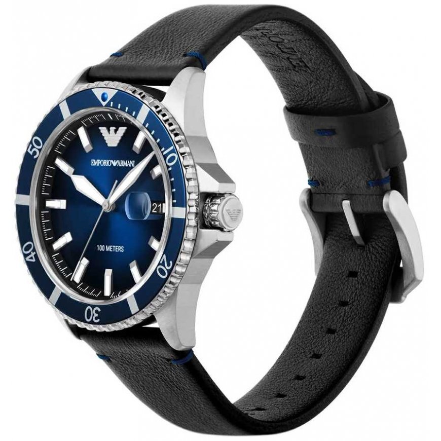 Men's watch EMPORIO ARMANI AR11516 - DIVER (zi043b) – 2