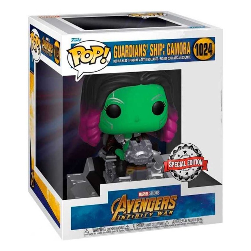 Funko POP-figuuri Marvel Avengers Infinity War Guardians Ship Gamora Exclusive
