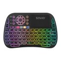 Savio SAVMKW-04 mobiilseadme klaviatuur QWERTY Ameerika inglise keel USB tüüp-C Must Savio SAVMKW-04 mobiilseadme klaviatuur QWERTY Ameerika inglise keel USB tüüp-C Must